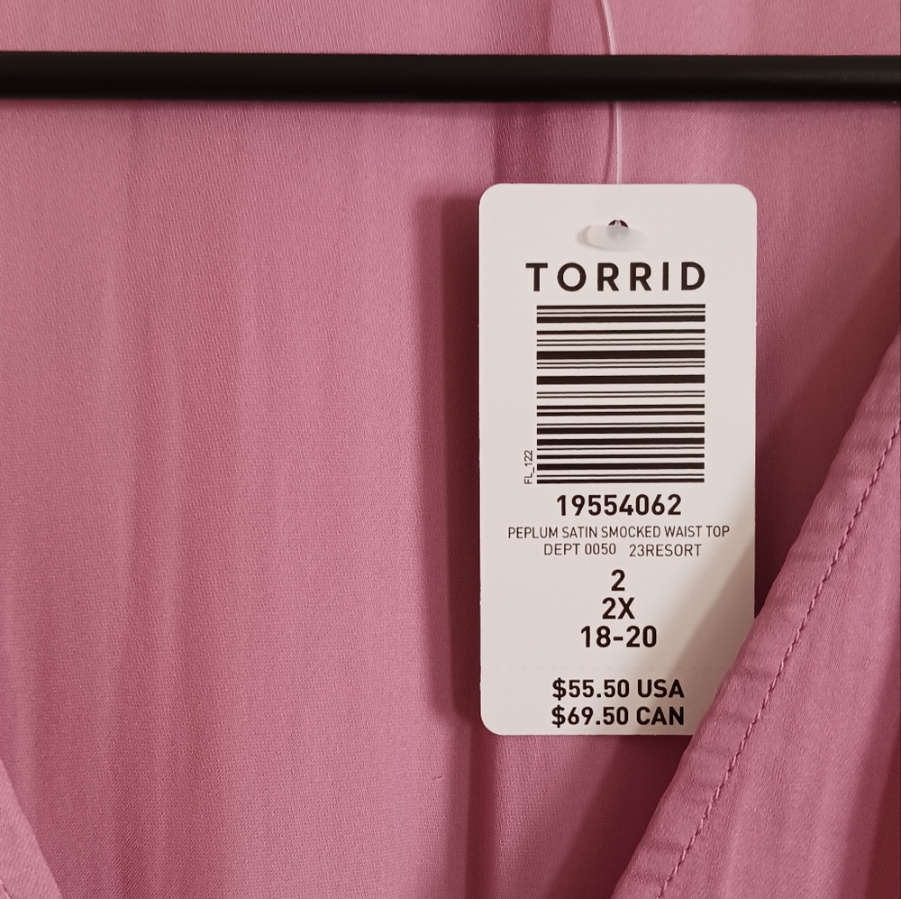 NWT Torrid Blouse